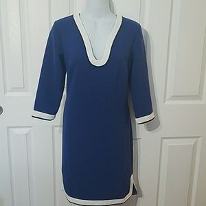 Ann Taylor women's dress deep neckline size XS